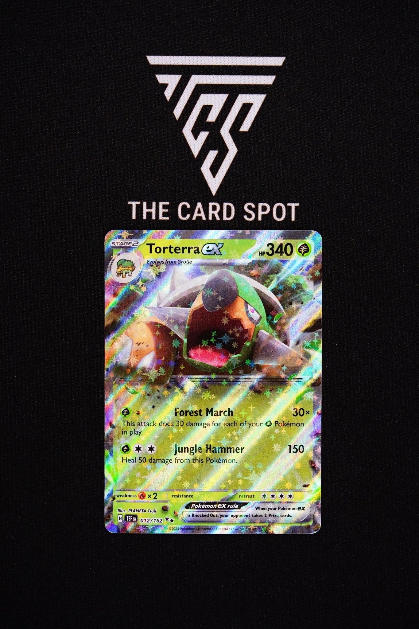 012/162 Torterra Ex - Pokemon TCG - THE CARD SPOT PTY LTD.
