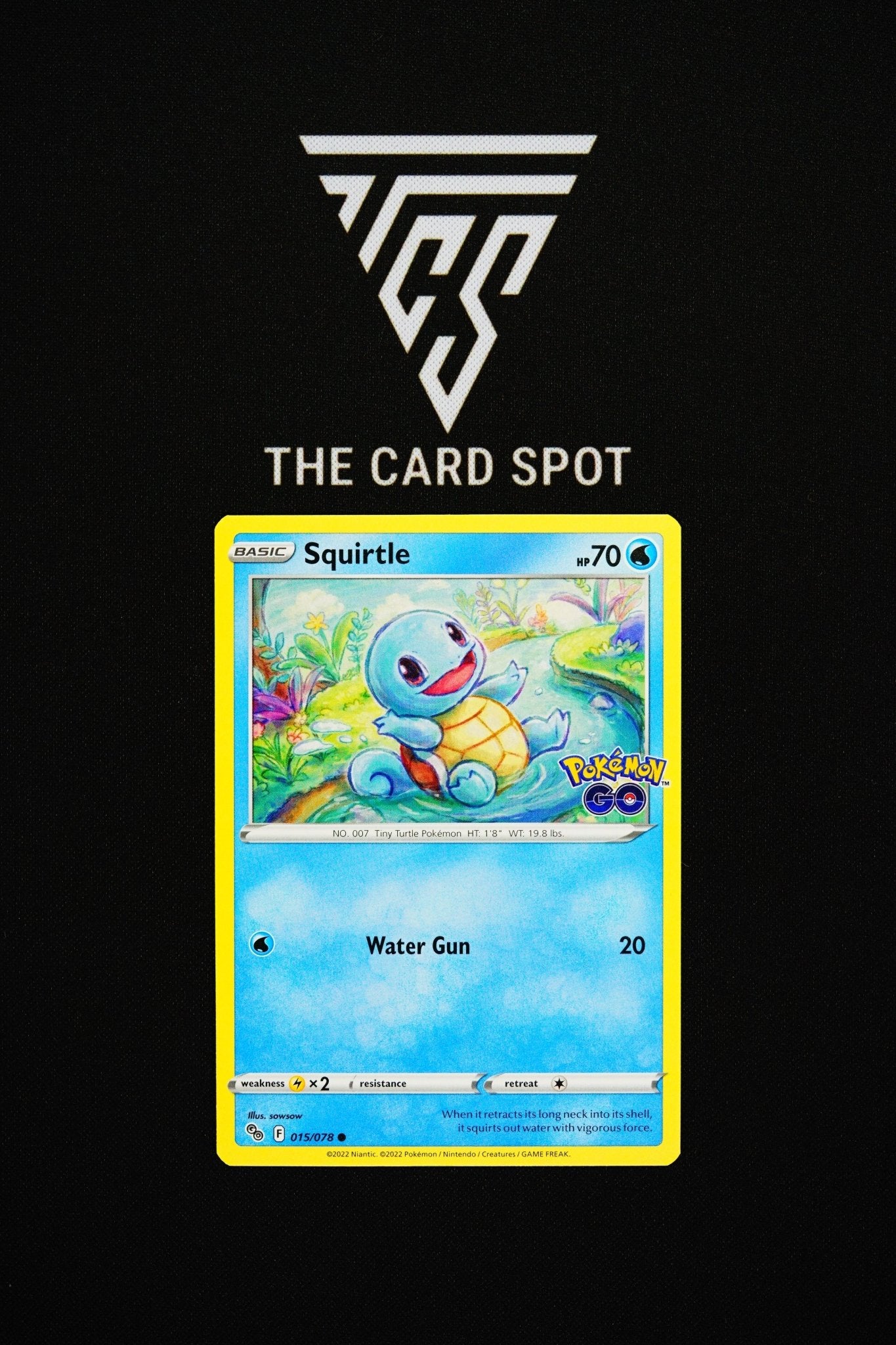 015/078 Squirtle - Pokemon TCG - THE CARD SPOT PTY LTD.