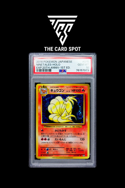 015/087 Ninetales PSA 10 - Pokemon TCG - THE CARD SPOT PTY LTD.