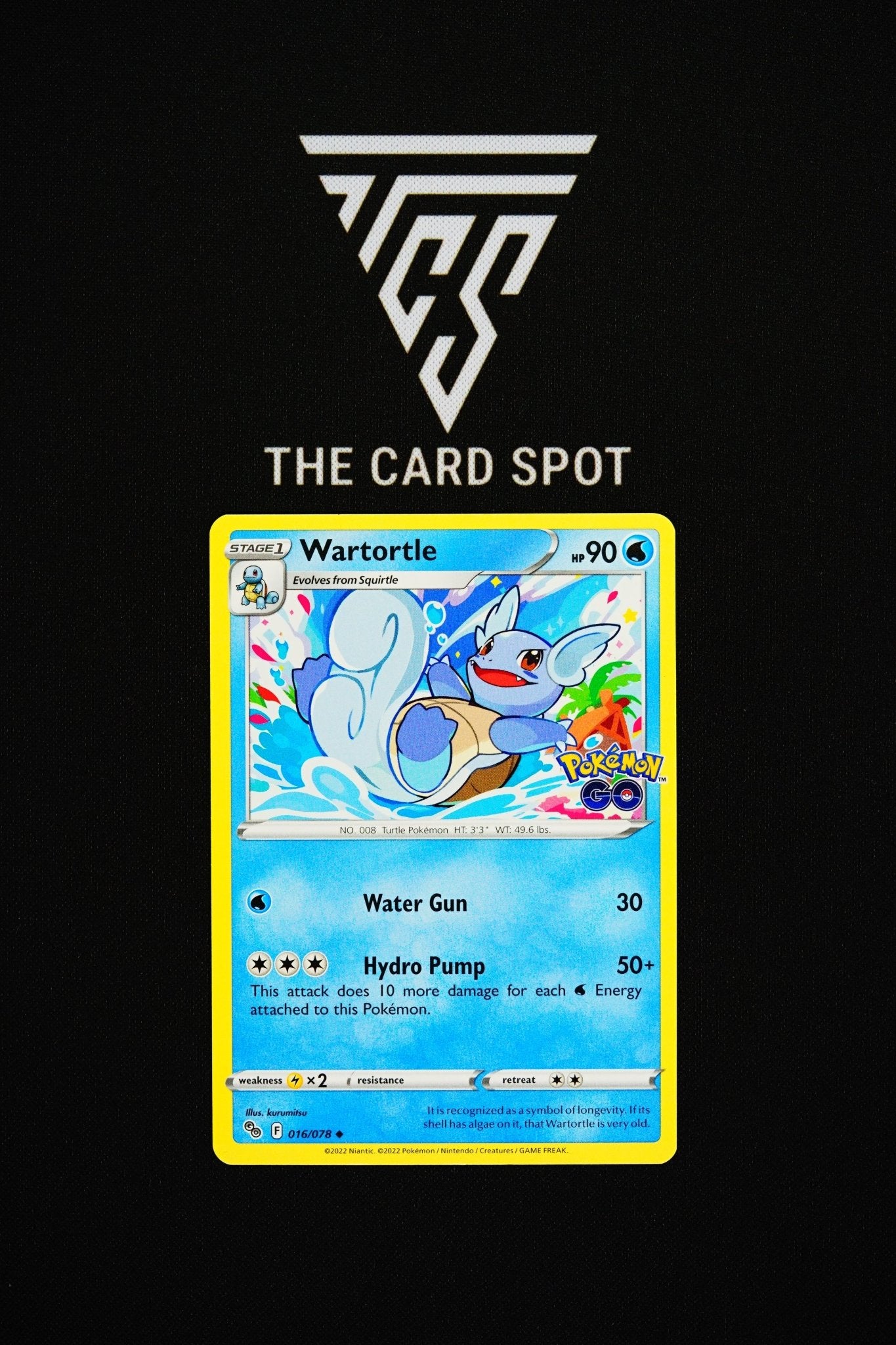 016/078 Wartortle - Pokemon TCG - THE CARD SPOT PTY LTD.