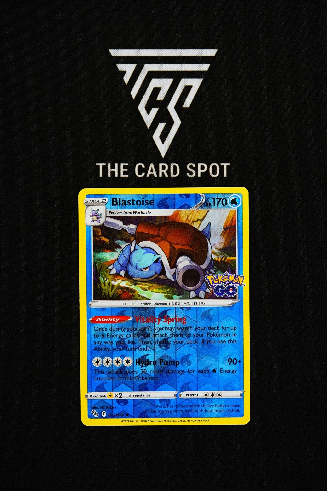017/078 Blastoise - Pokemon TCG - THE CARD SPOT PTY LTD.
