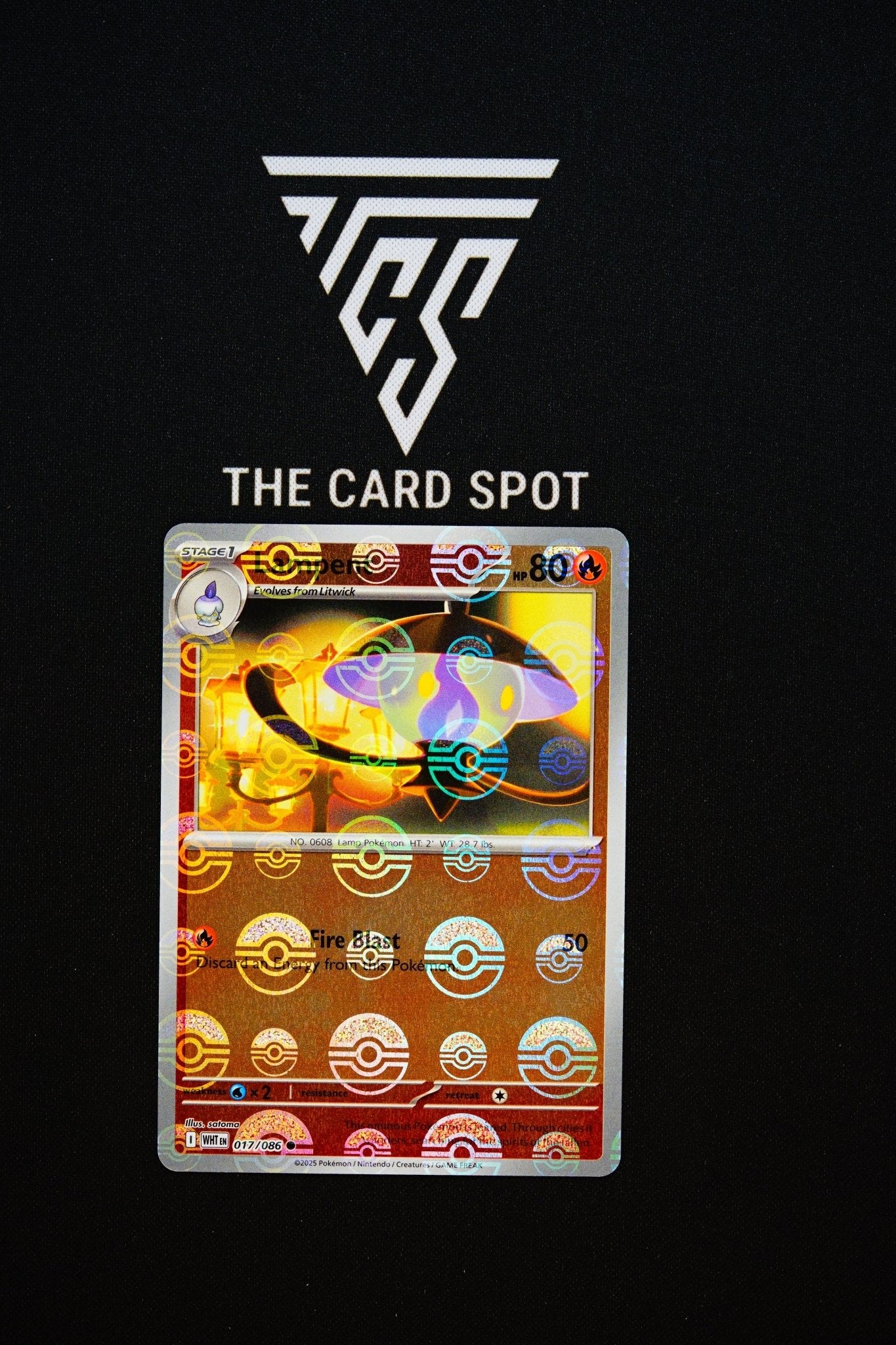 017/086 Lampent - Pokemon TCG - THE CARD SPOT PTY LTD.