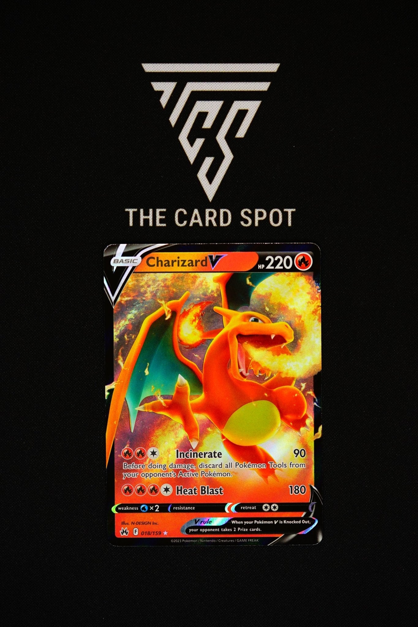 018/159 - Charizard V - Pokemon TCG - THE CARD SPOT PTY LTD.