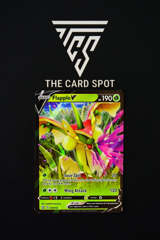 018/163 Flapple V - Pokemon TCG - THE CARD SPOT PTY LTD.Pokemon Raw CardsPokémon