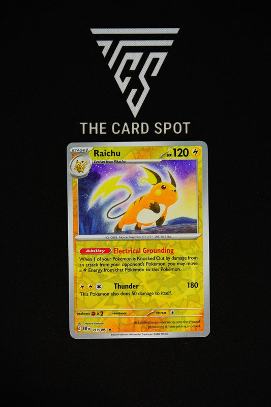 019/091 - Raichu (Reverse Holo) - Pokemon TCG - THE CARD SPOT PTY LTD.