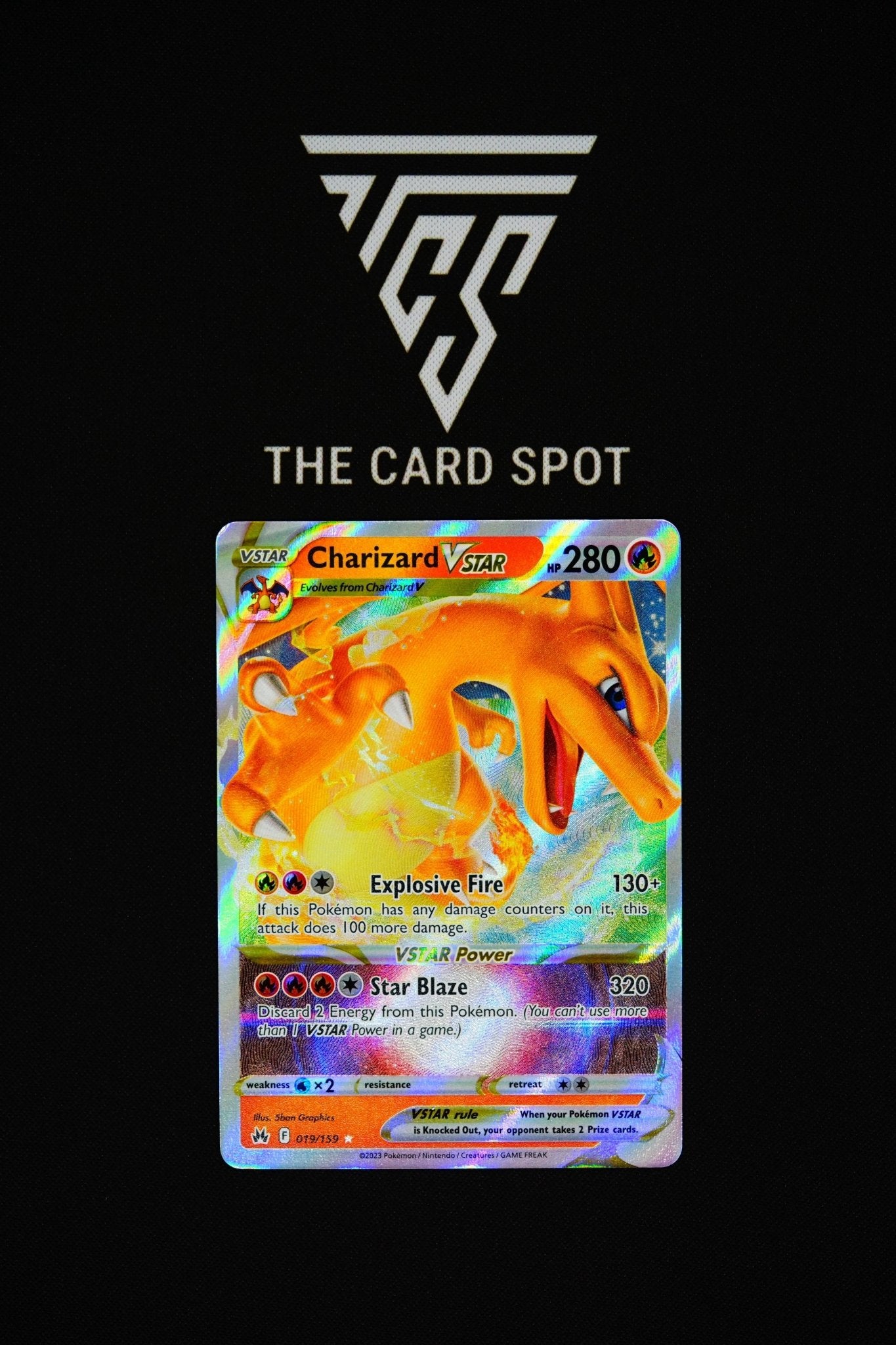 019/159 - Charizard VSTAR - Pokemon TCG - THE CARD SPOT PTY LTD.