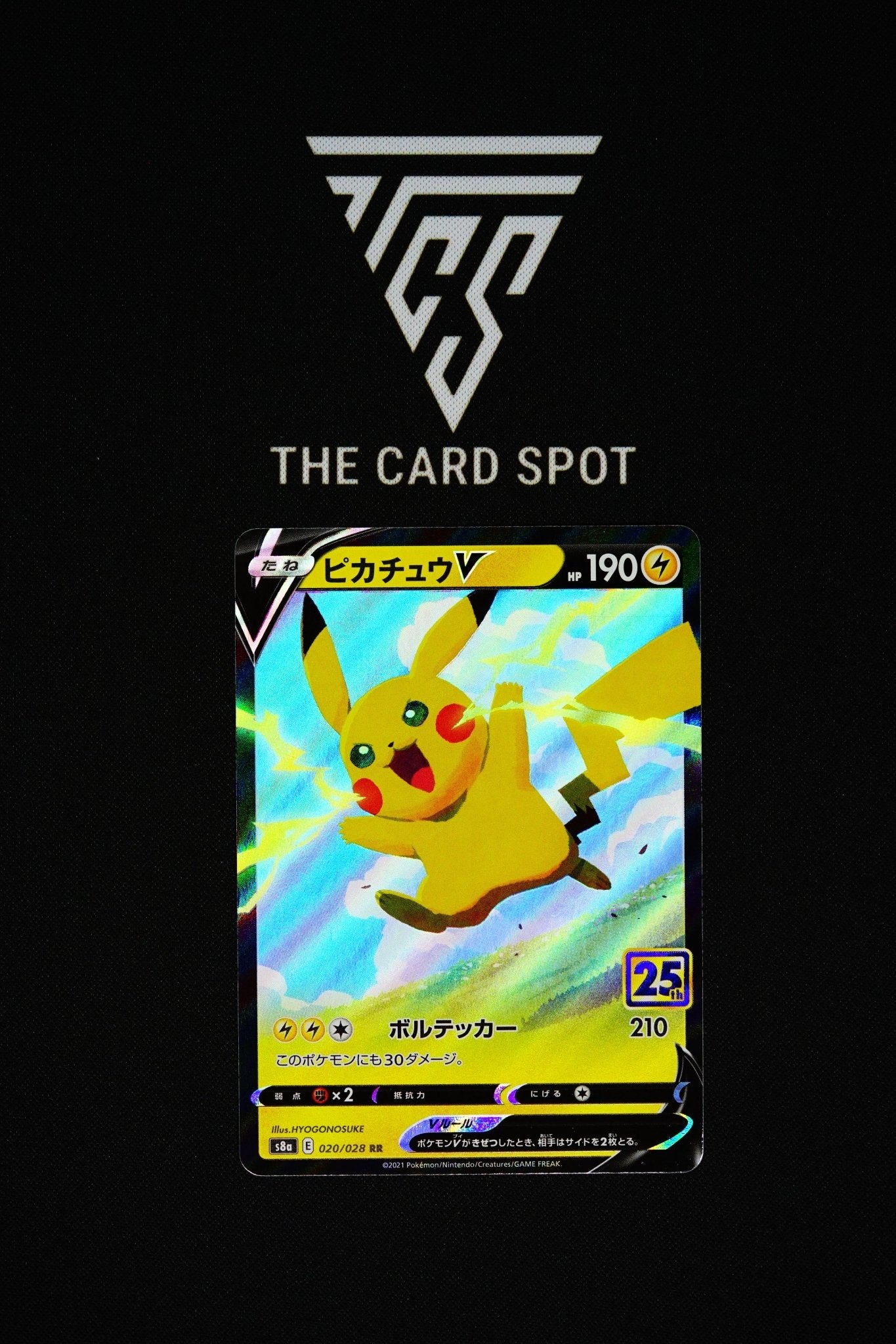 020/028 - Pikachu V - Pokemon TCG - THE CARD SPOT PTY LTD.