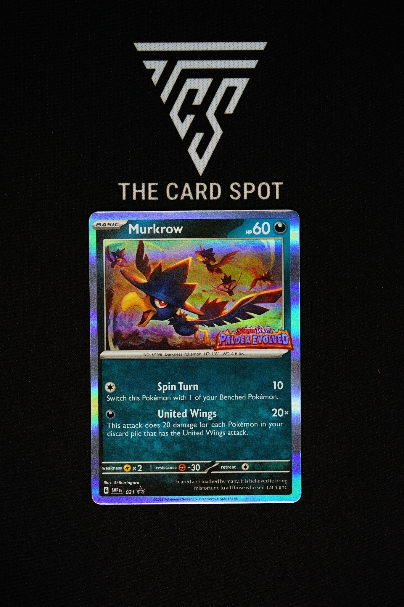 021 - Murkrow - Pokemon TCG - THE CARD SPOT PTY LTD.