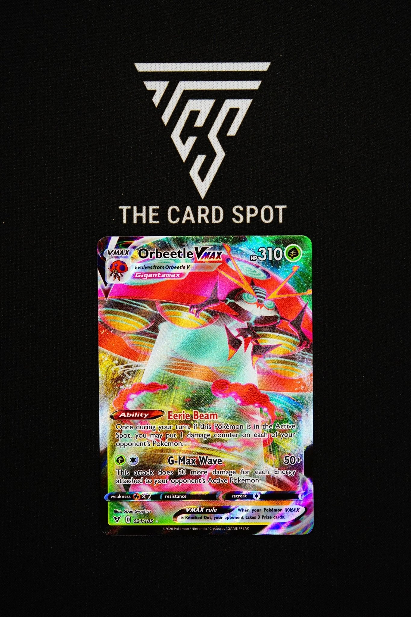 021/185 Orbeetle VMAX - Pokemon TCG - THE CARD SPOT PTY LTD.
