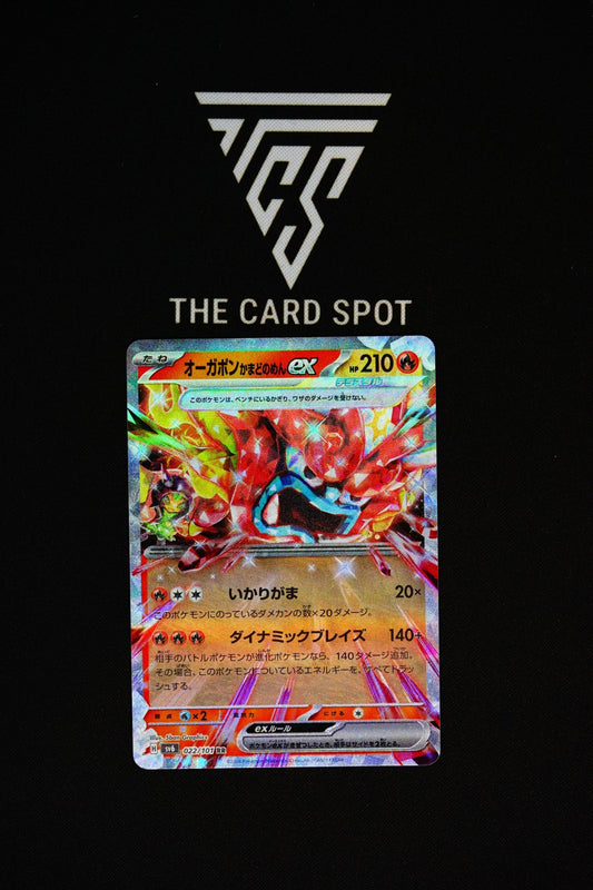 022/101 - Hearthflame Mask Ogerpon Ex - Pokemon TCG - THE CARD SPOT PTY LTD.