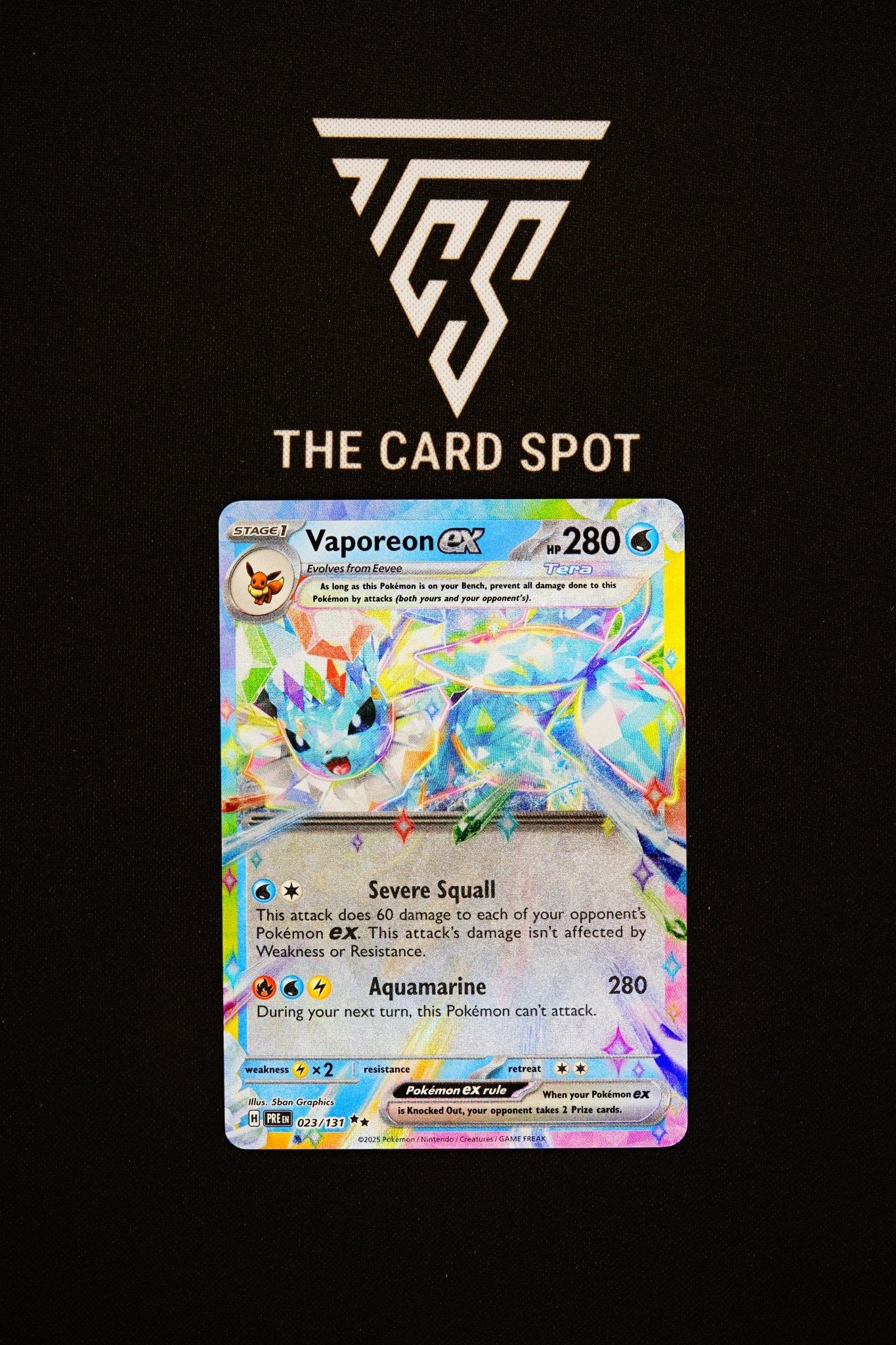 023/131 Vaporeon Ex - Pokemon TCG - THE CARD SPOT PTY LTD.