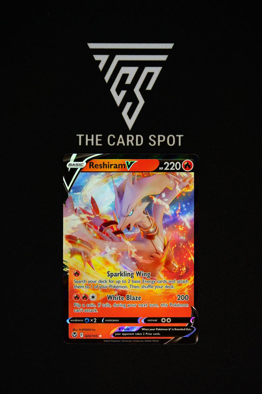 024/195 - Reshiram V - Pokemon TCG - THE CARD SPOT PTY LTD.