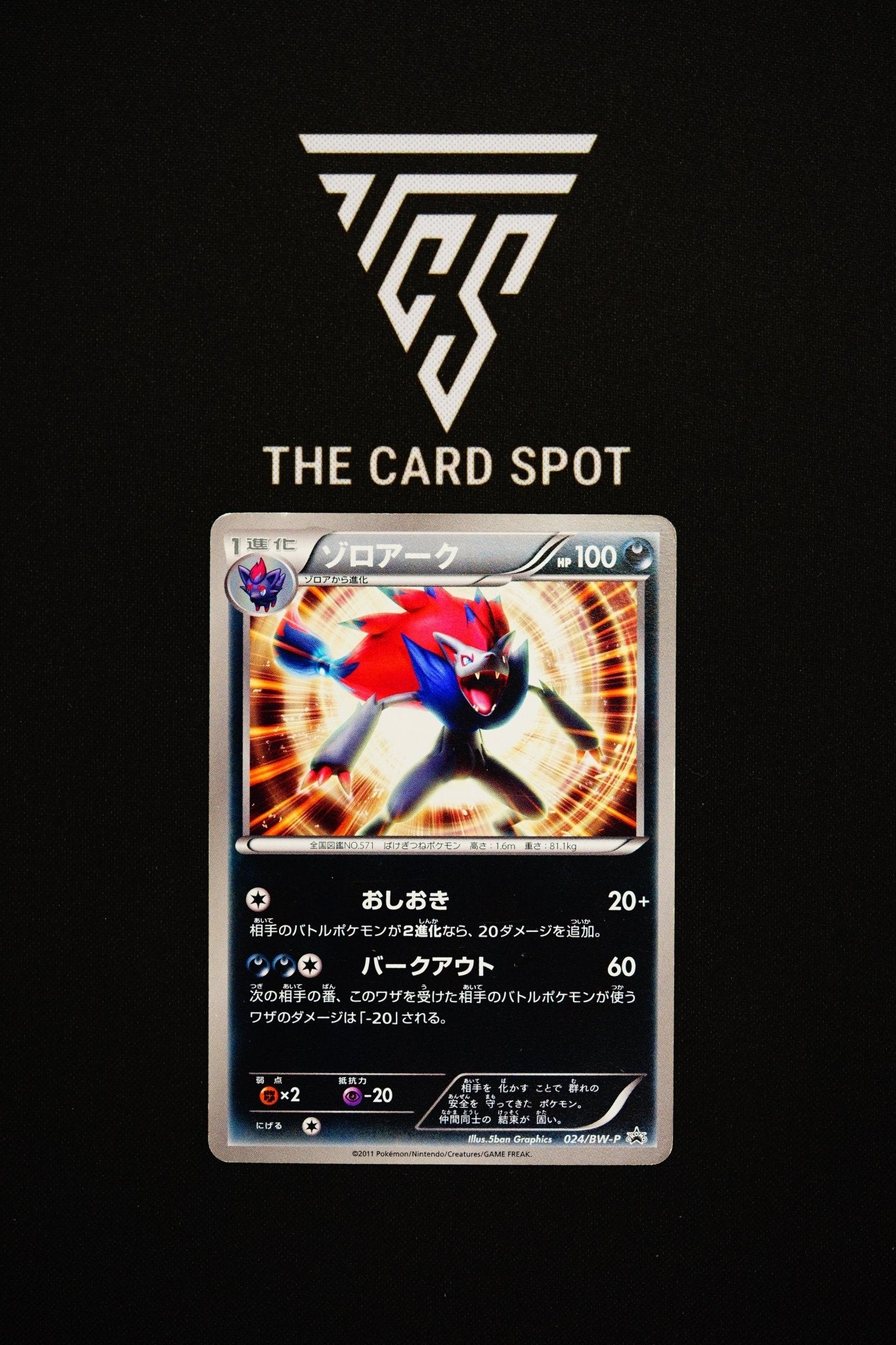 024/BW - P - Zoroark - Pokemon TCG - THE CARD SPOT PTY LTD.