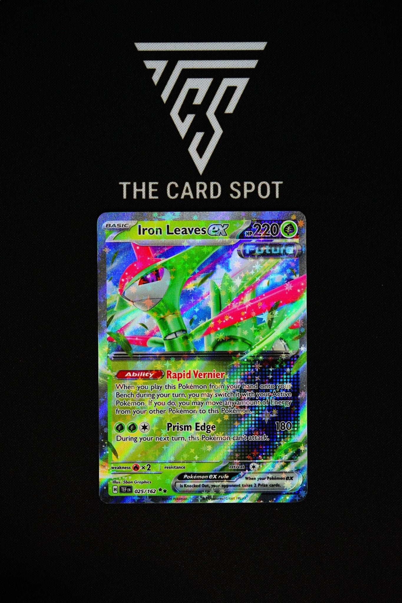 025/162 - Iron Leaves ex - Pokemon TCG - THE CARD SPOT PTY LTD.