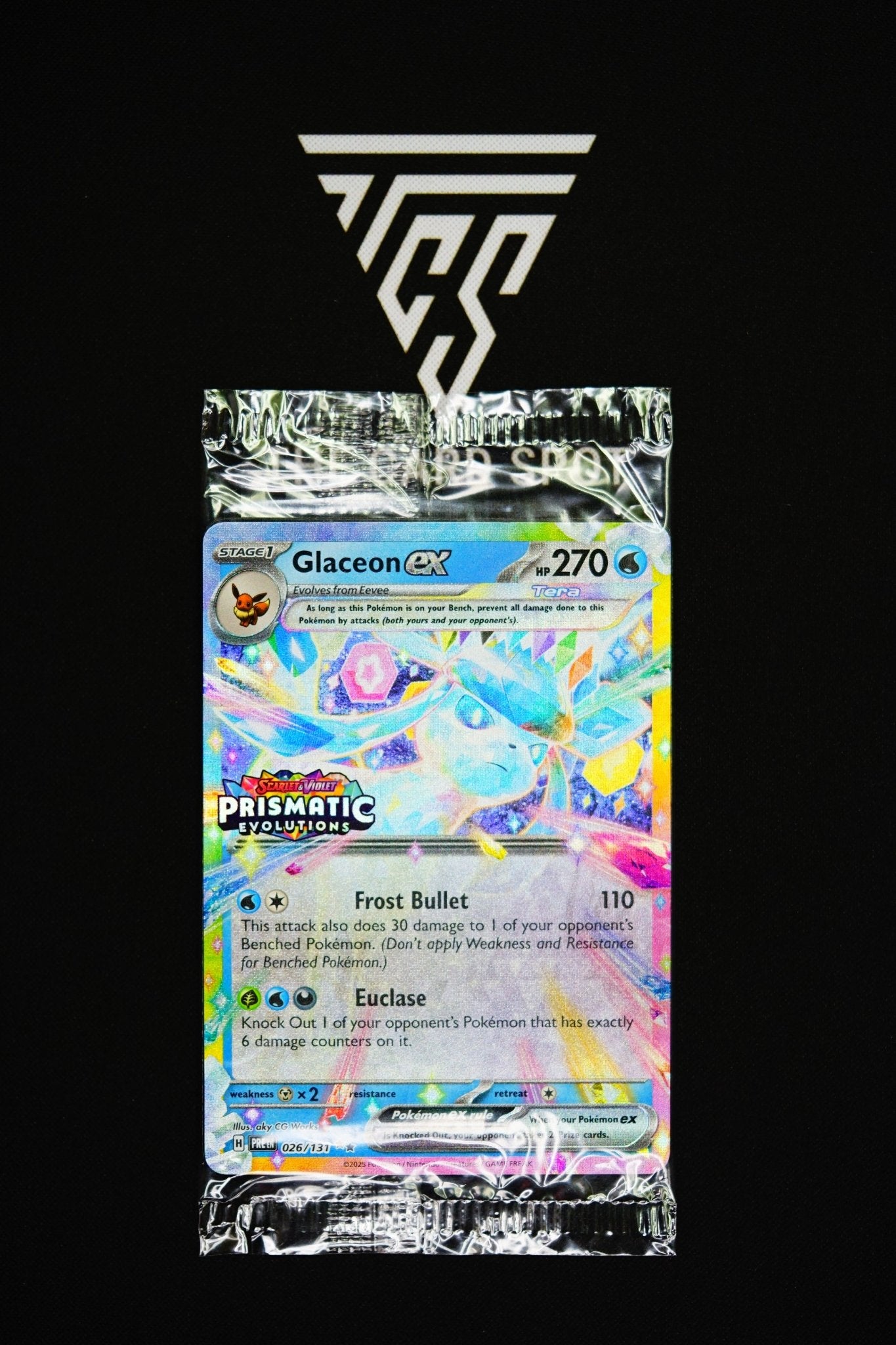 026/131 Glaceon ex [Sealed Promo] - Pokemon TCG - THE CARD SPOT PTY LTD.