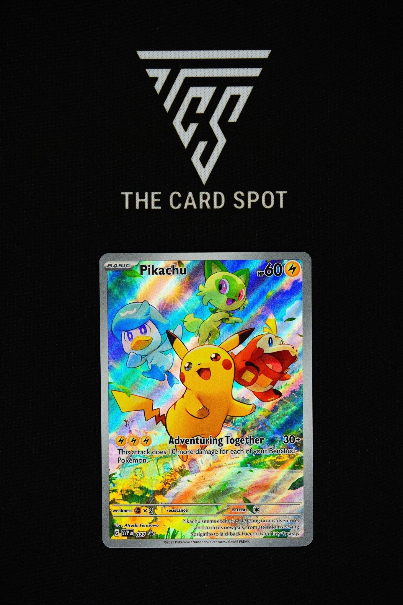027 - Pikachu - Pokemon TCG – THE CARD SPOT PTY LTD.