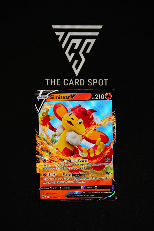 027/172 - Simisear V - Pokemon TCG - THE CARD SPOT PTY LTD.