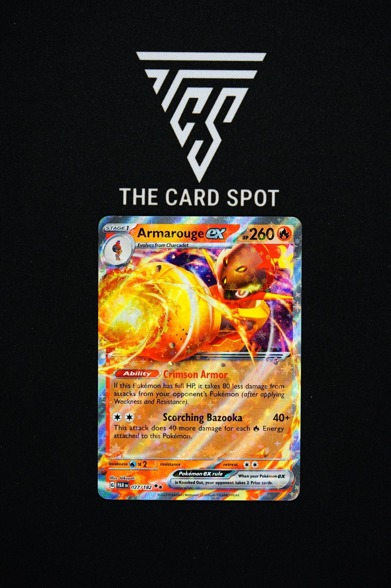 027/182 Armarouge Ex - Pokemon TCG - THE CARD SPOT PTY LTD.