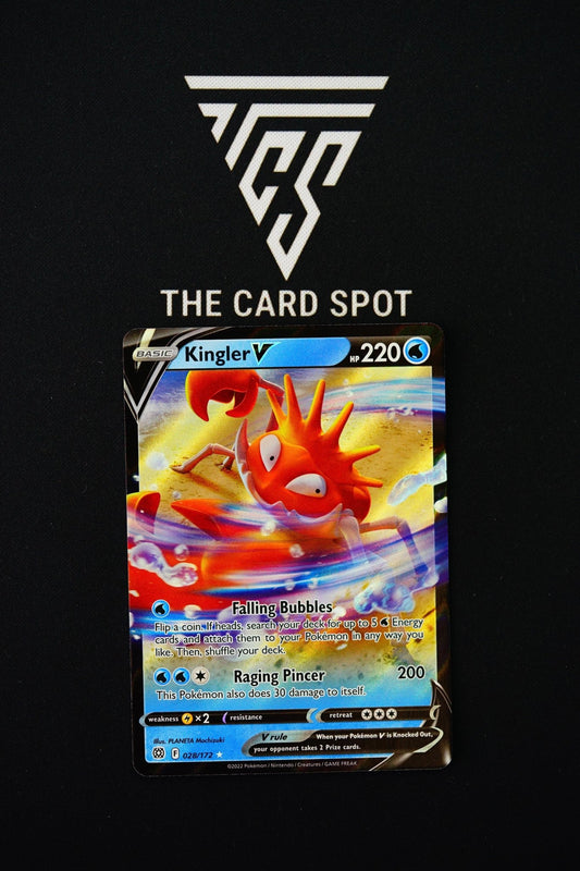 028/172 Kingler V - Pokemon TCG - THE CARD SPOT PTY LTD.