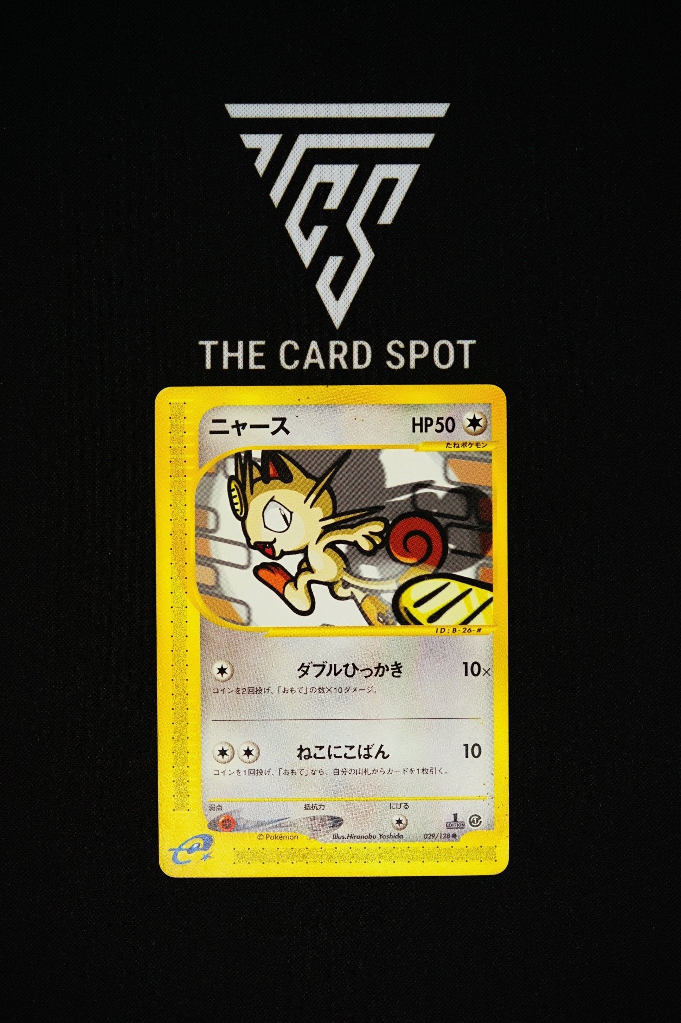 029/128 Meowth 1st Edition - Pokemon TCG - THE CARD SPOT PTY LTD.