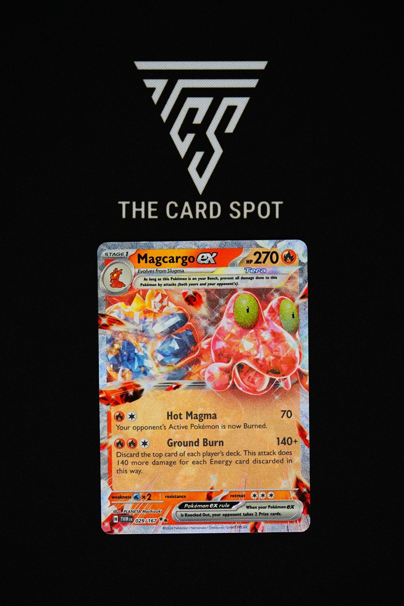 029/167 - Magcargo EX - Pokemon TCG - THE CARD SPOT PTY LTD.