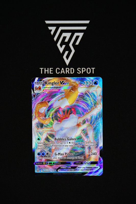 029/172 Kingler VMAX - Pokemon TCG - THE CARD SPOT PTY LTD.