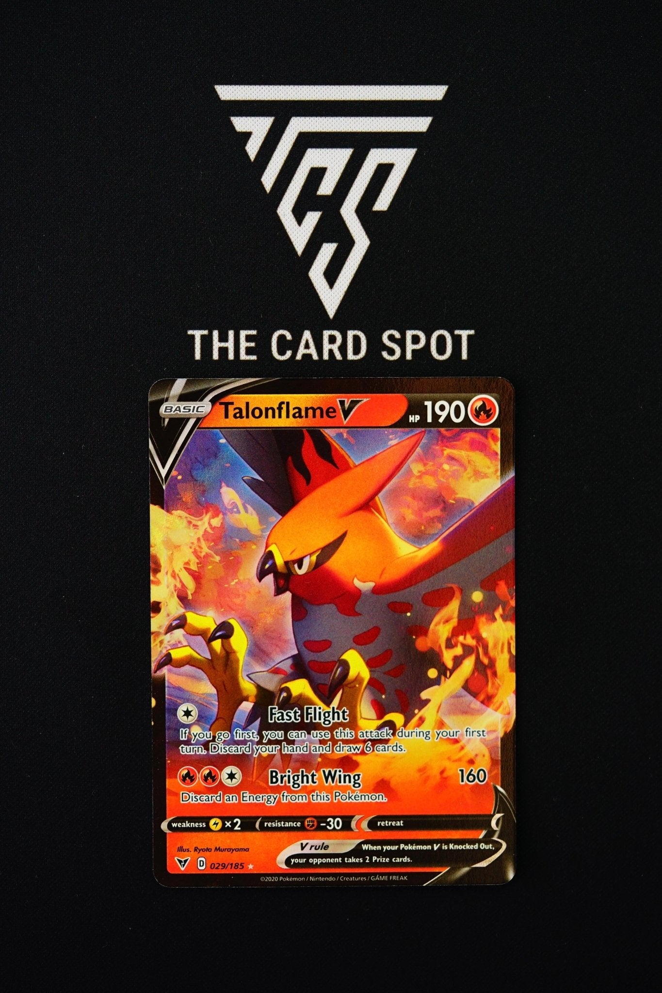 029/185 Talonflame V - Pokemon TCG - THE CARD SPOT PTY LTD.Pokemon Raw CardsPokémon