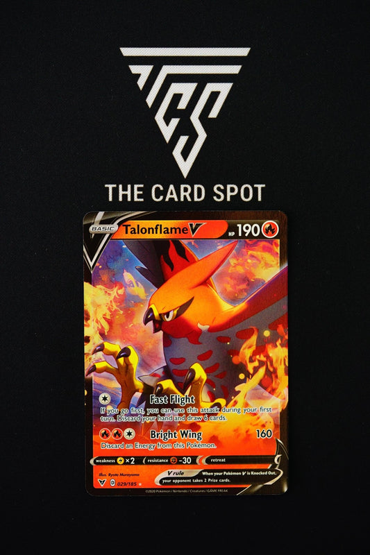 029/185 Talonflame V - Pokemon TCG - THE CARD SPOT PTY LTD.Pokemon Raw CardsPokémon