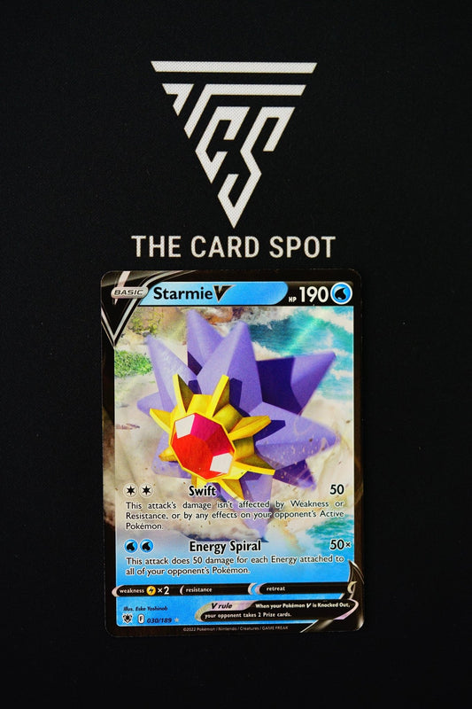 030/189 Starmie V- Pokemon TCG - THE CARD SPOT PTY LTD.Pokemon Raw CardsPokémon