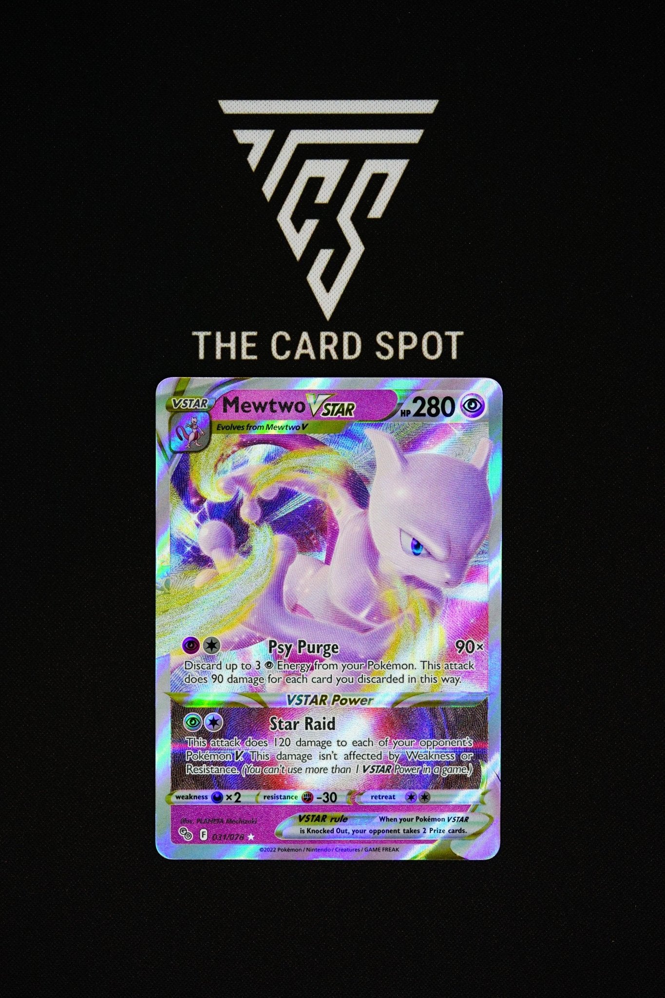 031/078 Mewtow Vstar - Pokemon TCG - THE CARD SPOT PTY LTD.