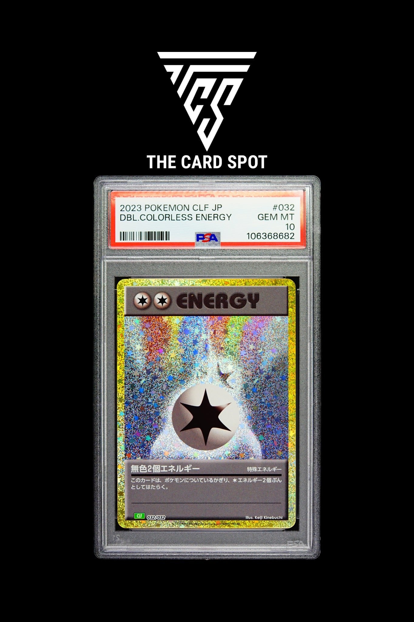 032/032 - Double Colorless Energy PSA 10 - Pokemon TCG - THE CARD SPOT PTY LTD.