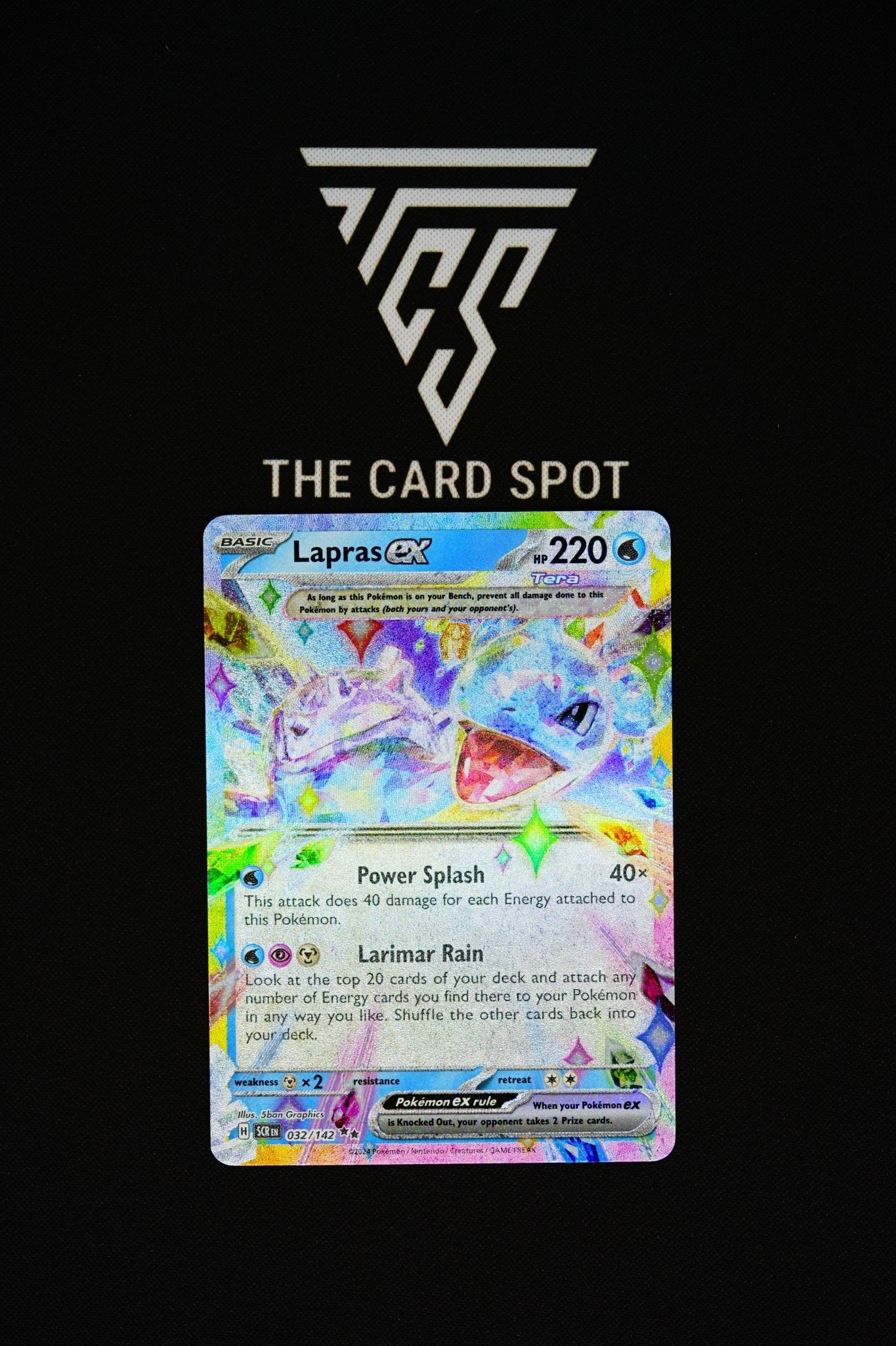 032/142 - Lapras ex - Pokemon TCG - THE CARD SPOT PTY LTD.