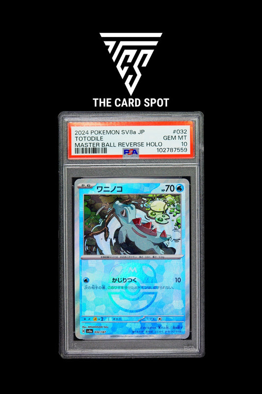 032/187 Totodile PSA 10 - Pokemon TCG - THE CARD SPOT PTY LTD.