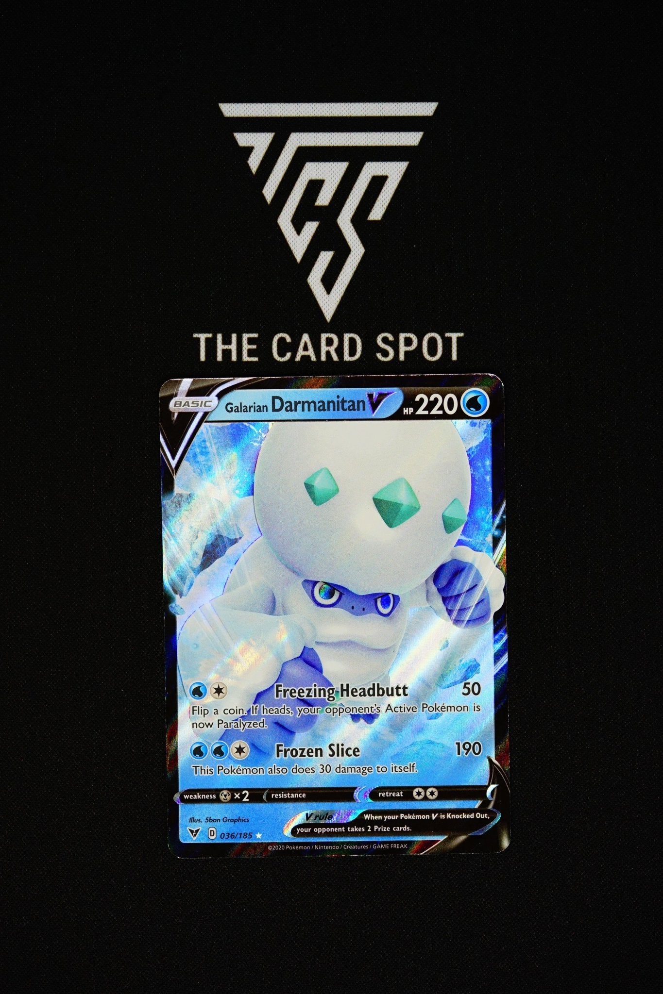 036/185 - Galarain Darmantian - Pokemon TCG - THE CARD SPOT PTY LTD.