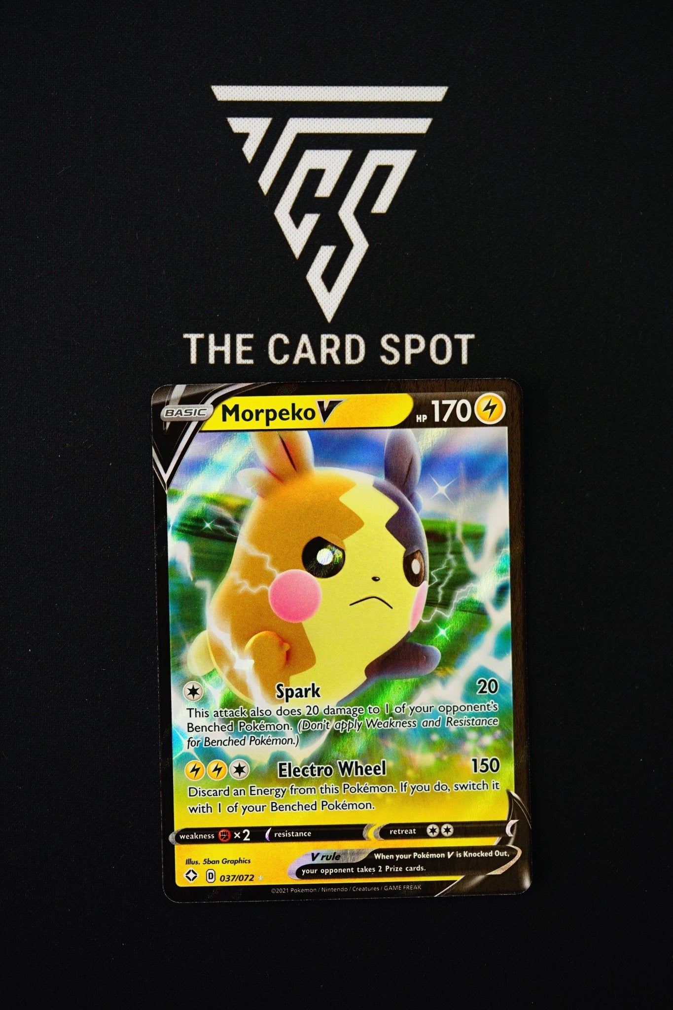 037/072 Morpeko V - Pokemon TCG - THE CARD SPOT PTY LTD.