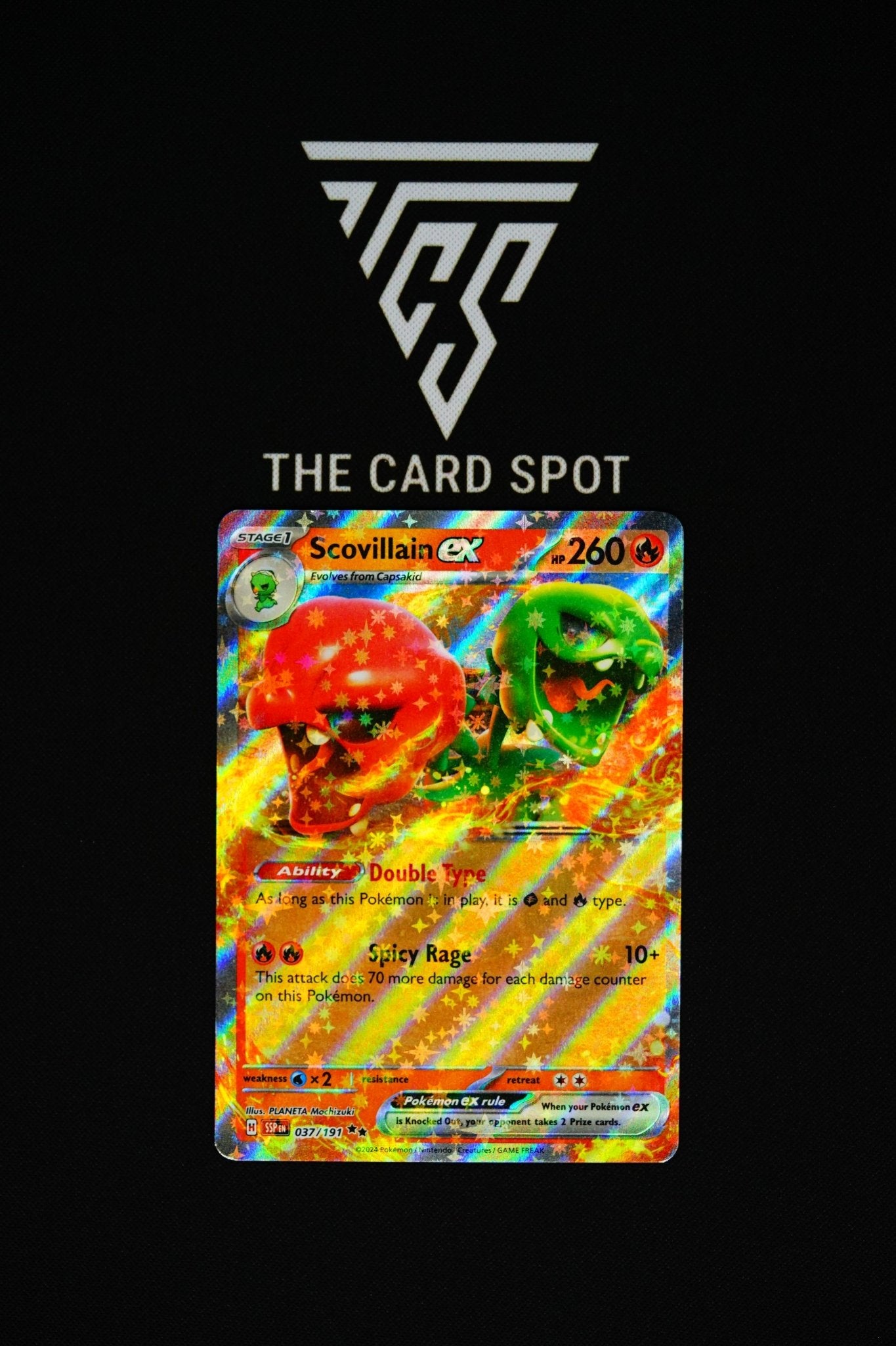 037/191 - Scovillain ex - Pokemon TCG - THE CARD SPOT PTY LTD.