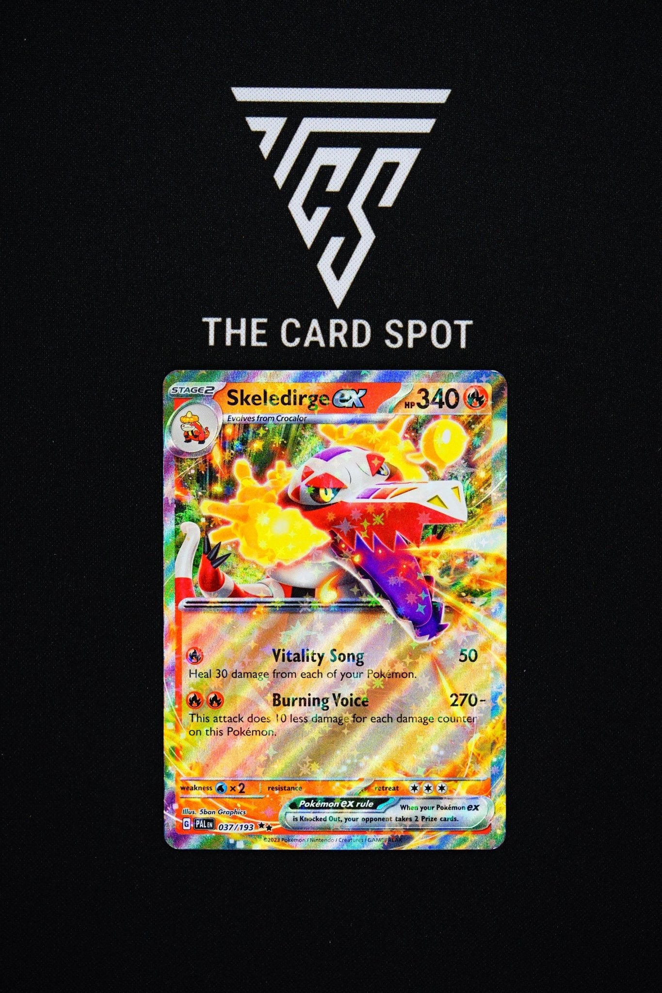 037/193 Skeledirge Ex - Pokemon TCG - THE CARD SPOT PTY LTD.