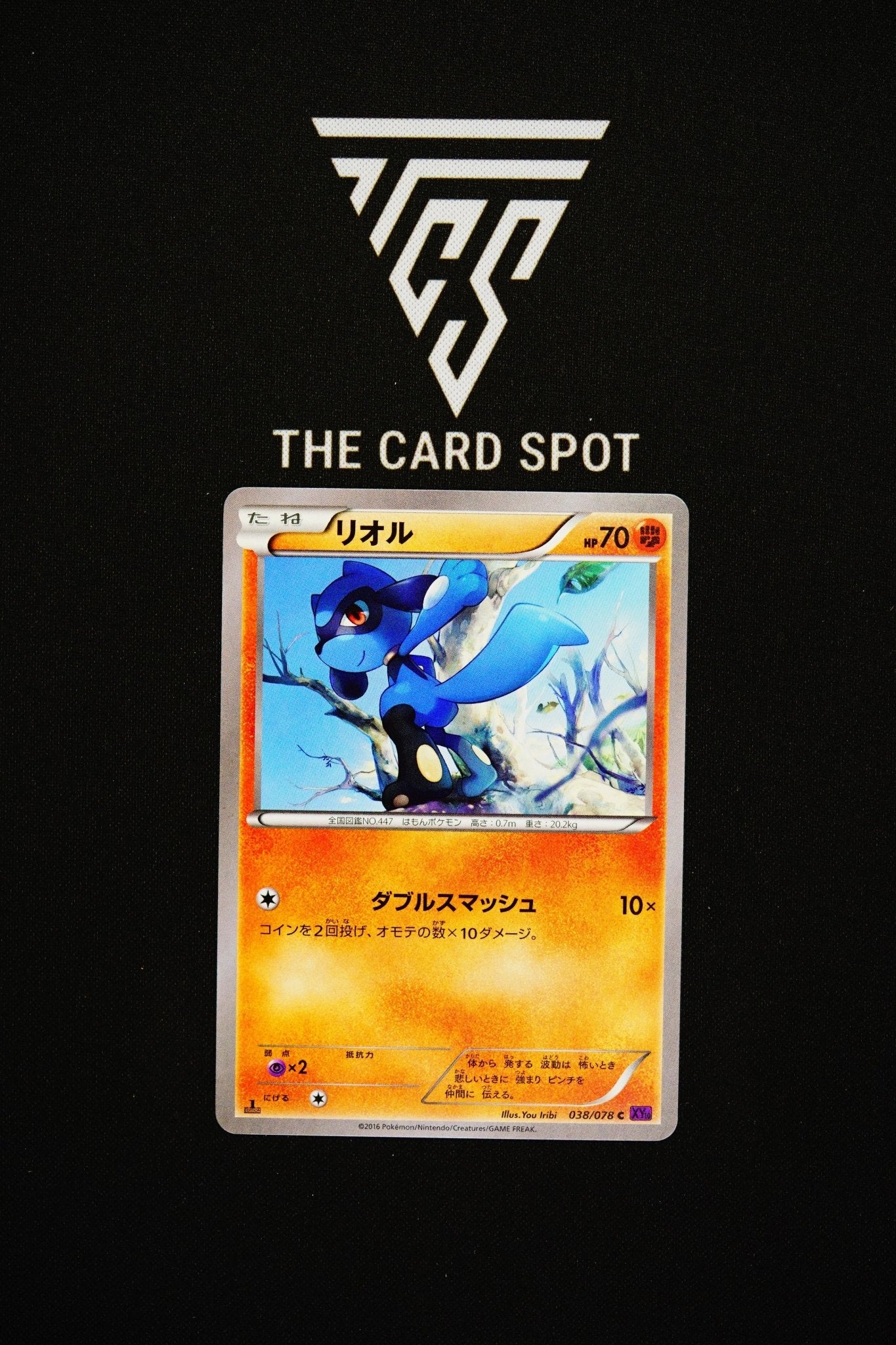 038/078 Riolu - Pokemon TCG - THE CARD SPOT PTY LTD.
