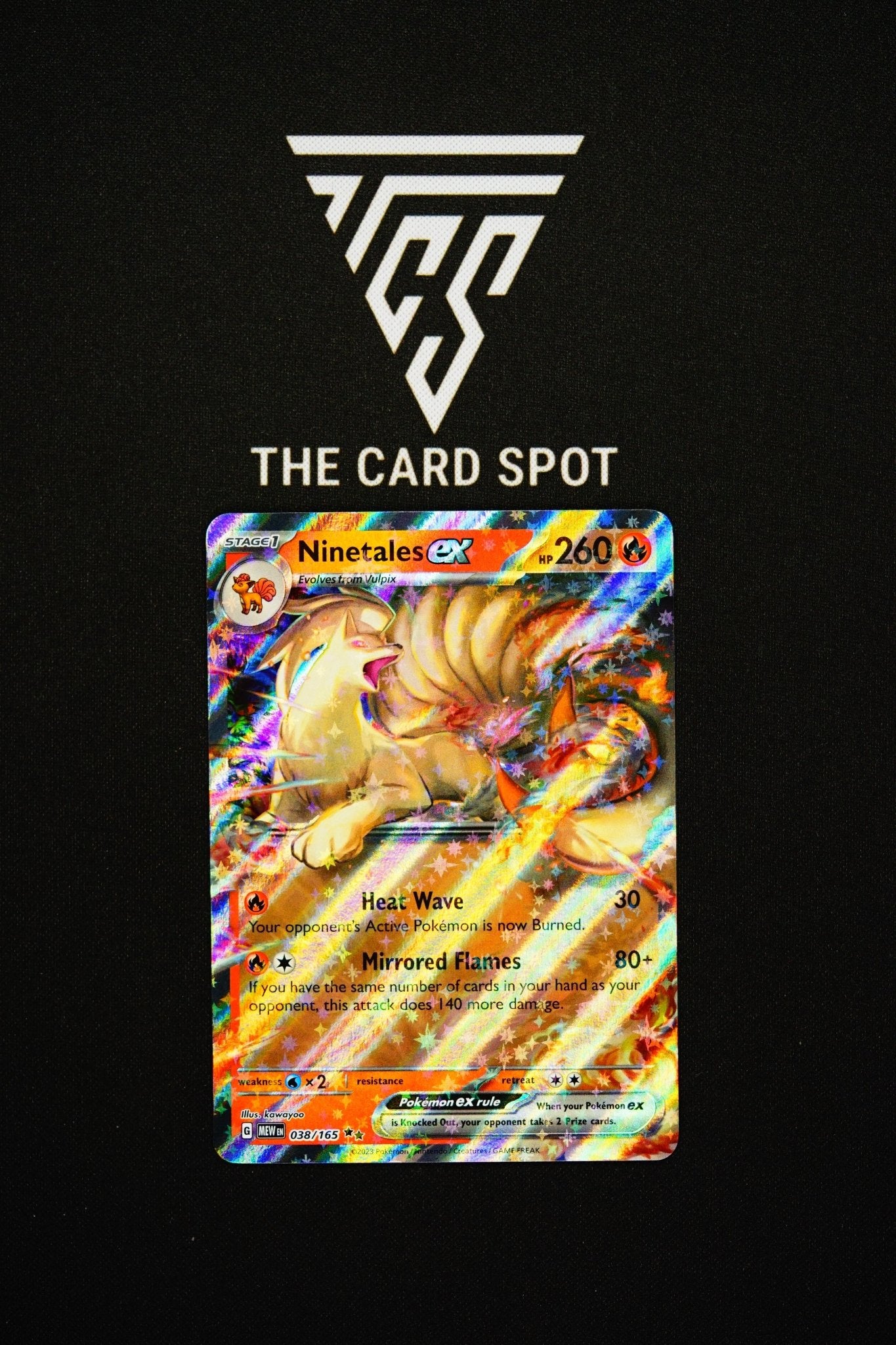 038/165 Ninetails ex - Pokemon TCG - THE CARD SPOT PTY LTD.