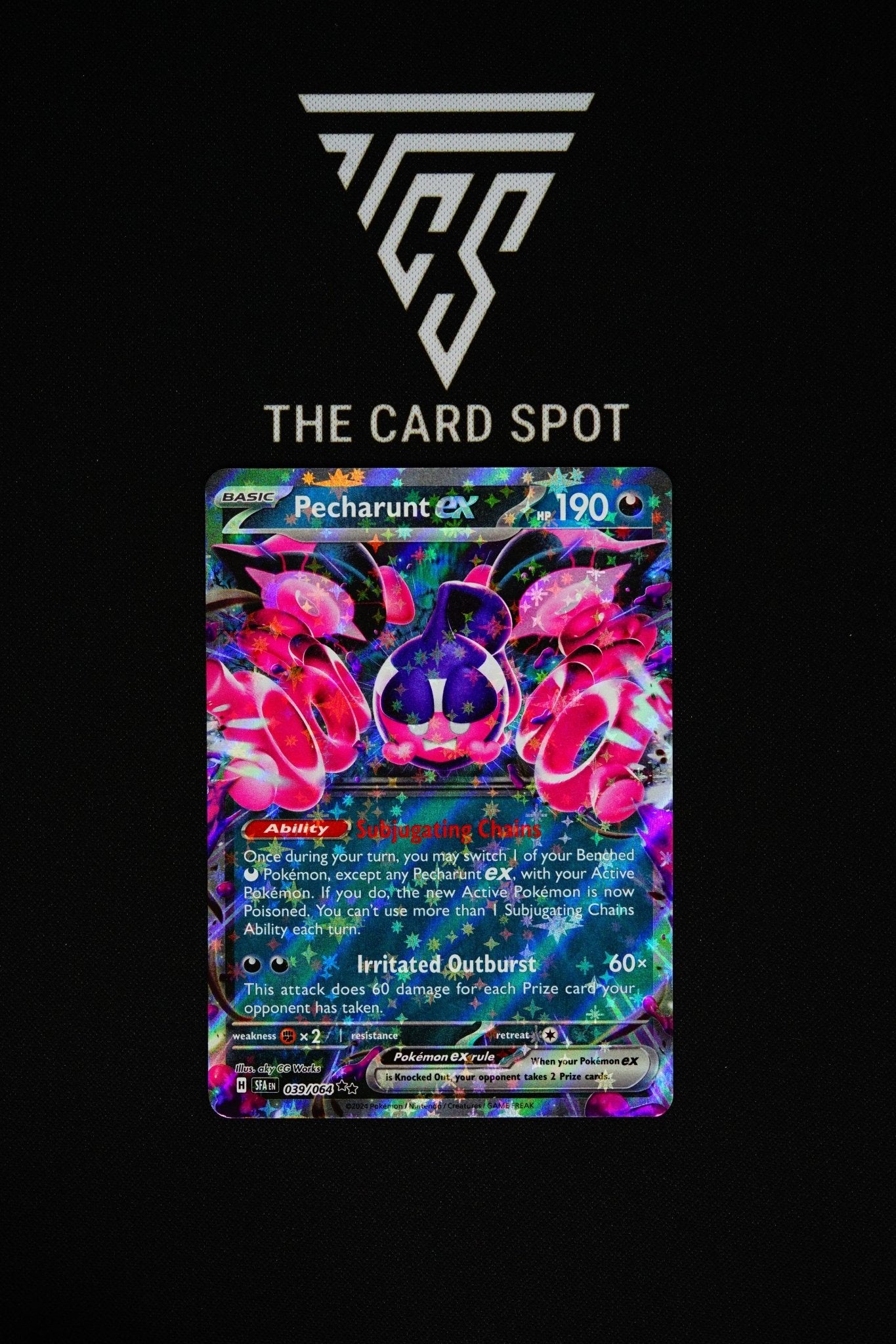 039/064 - Pecharunt ex - Pokemon TCG - THE CARD SPOT PTY LTD.