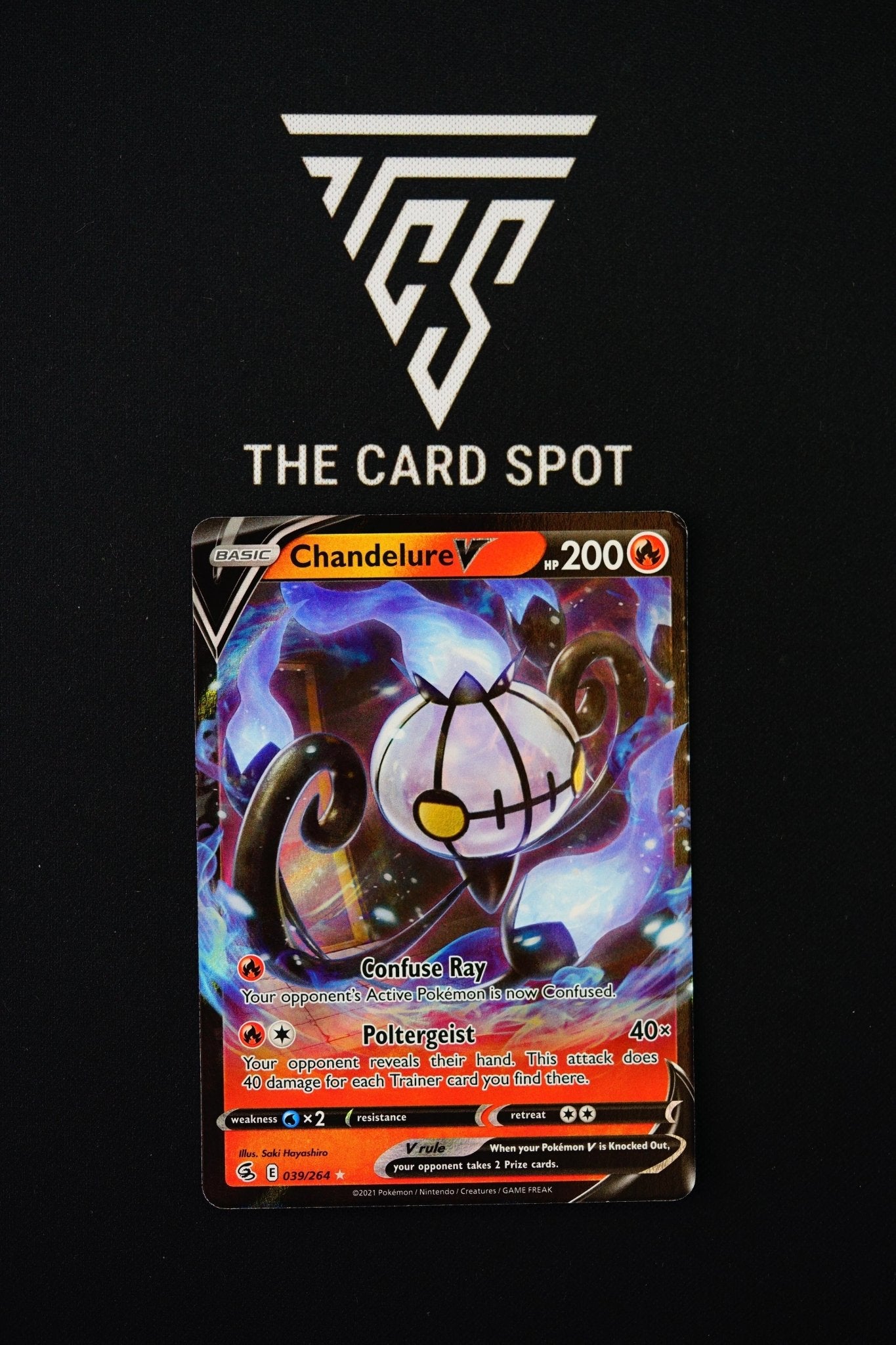 039/264 Chandelure V - Pokemon TCG - THE CARD SPOT PTY LTD.