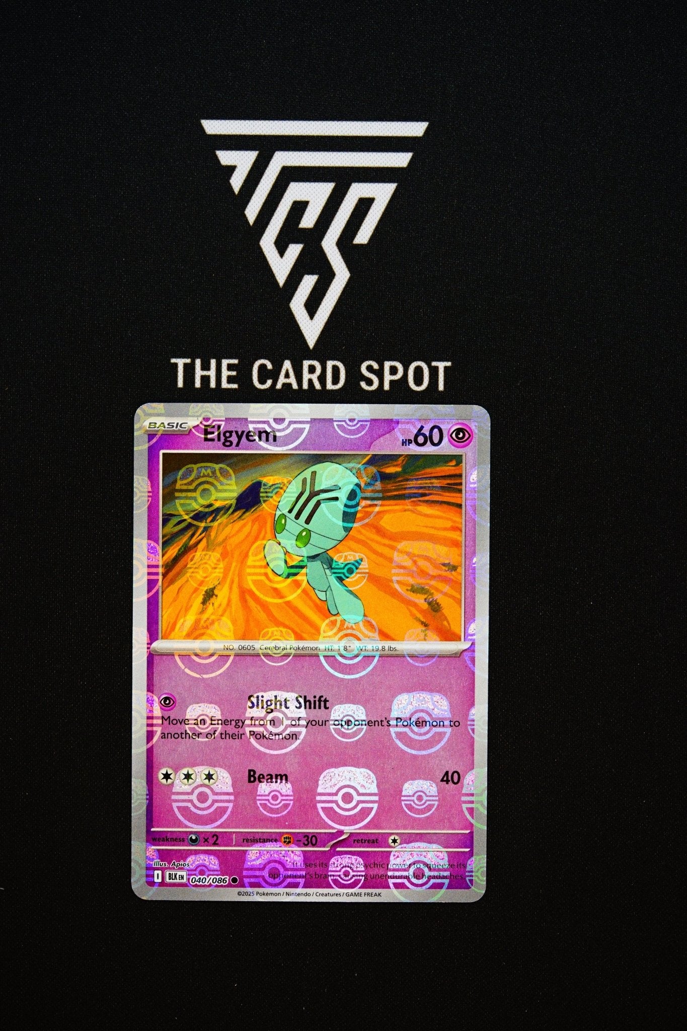 040/086 Elgyem - Pokemon TCG - THE CARD SPOT PTY LTD.