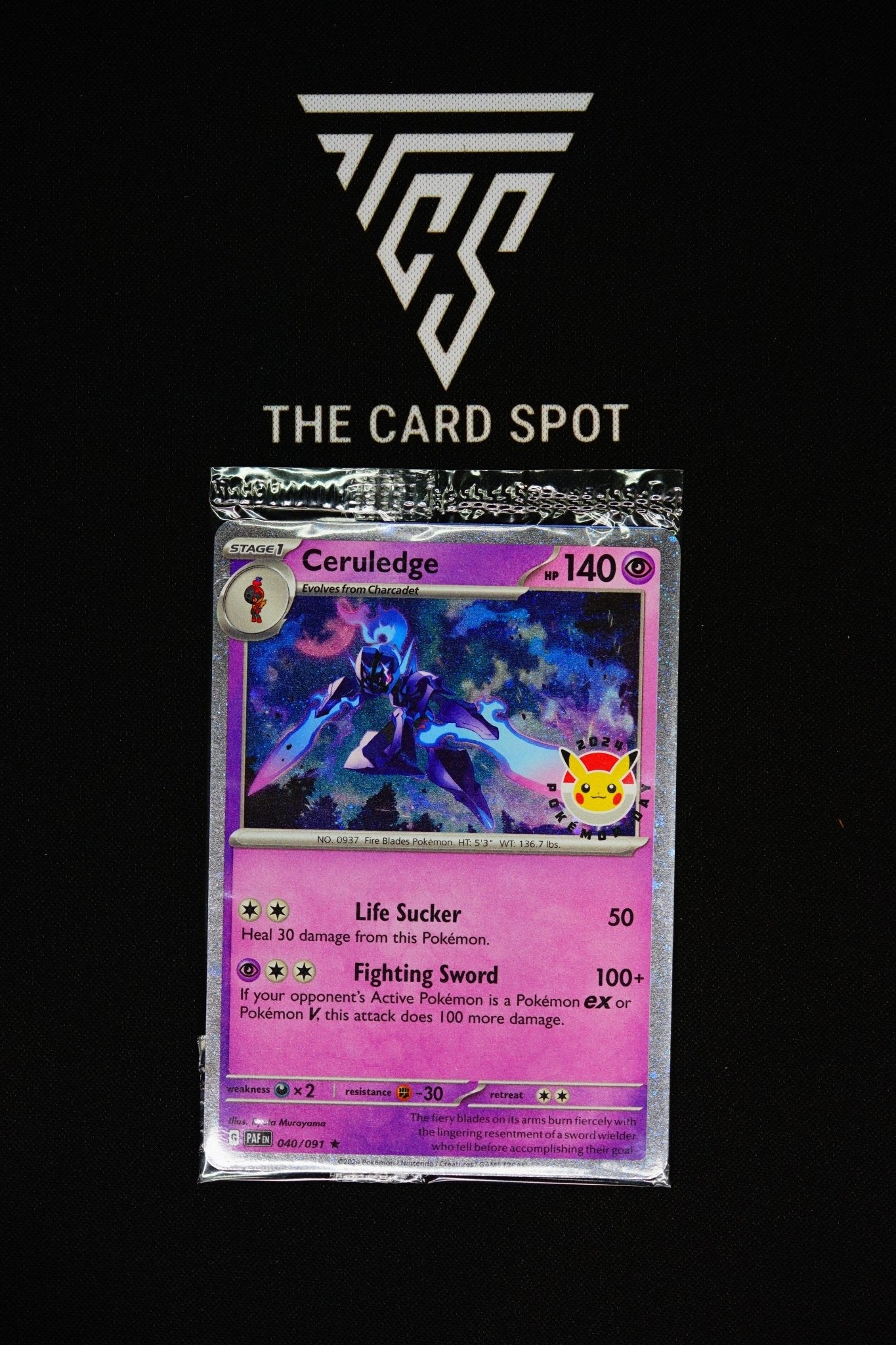 040/091 - Ceruledge (Sealed) - Pokemon TCG - THE CARD SPOT PTY LTD.