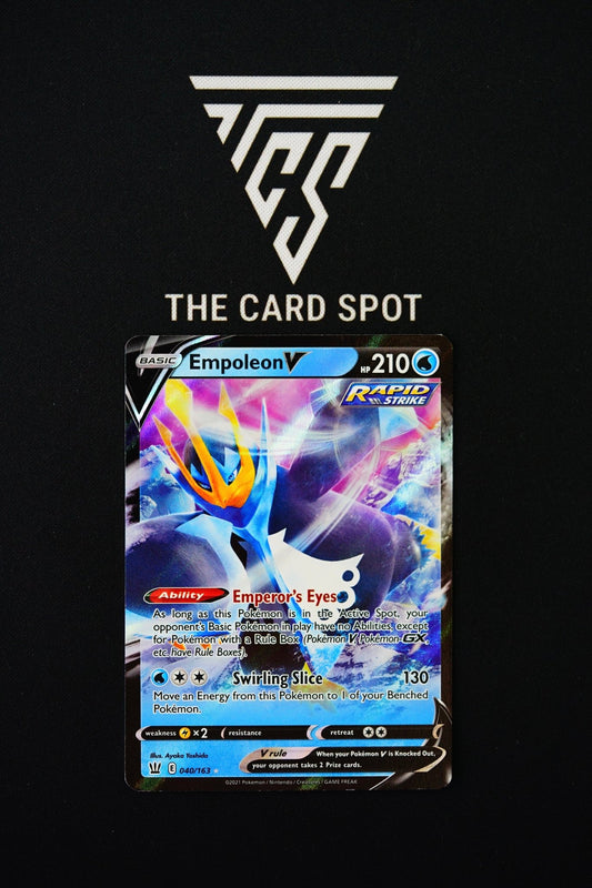 040/163 Empoleon V - Pokemon TCG - THE CARD SPOT PTY LTD.Pokemon Raw CardsPokémon