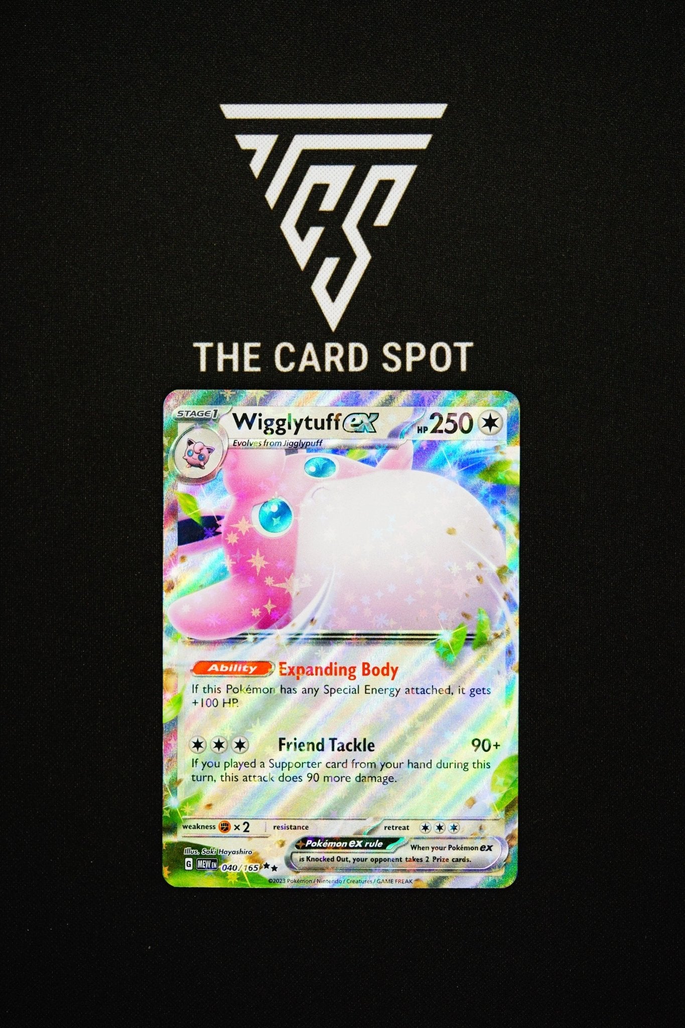 040/165 Wigglytuff ex - Pokemon TCG - THE CARD SPOT PTY LTD.