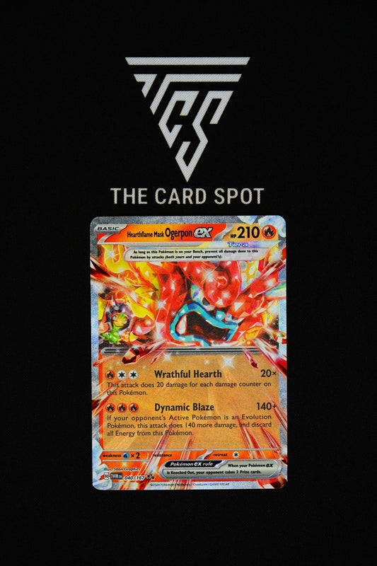 040/167 - Heartflame Mask Ogerpon - Pokemon TCG - THE CARD SPOT PTY LTD.