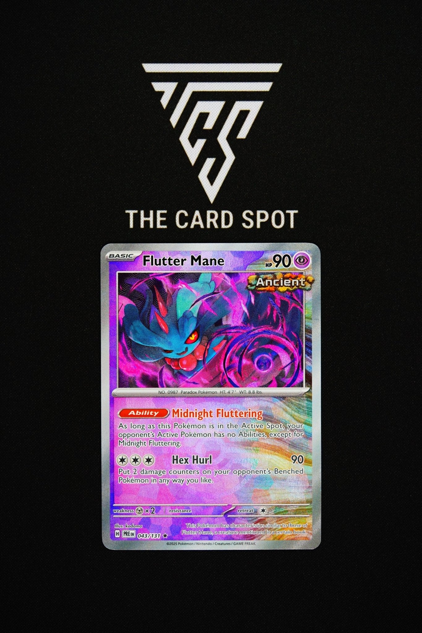 043/131 Flutter Mane Masterball - Pokemon TCG - THE CARD SPOT PTY LTD.