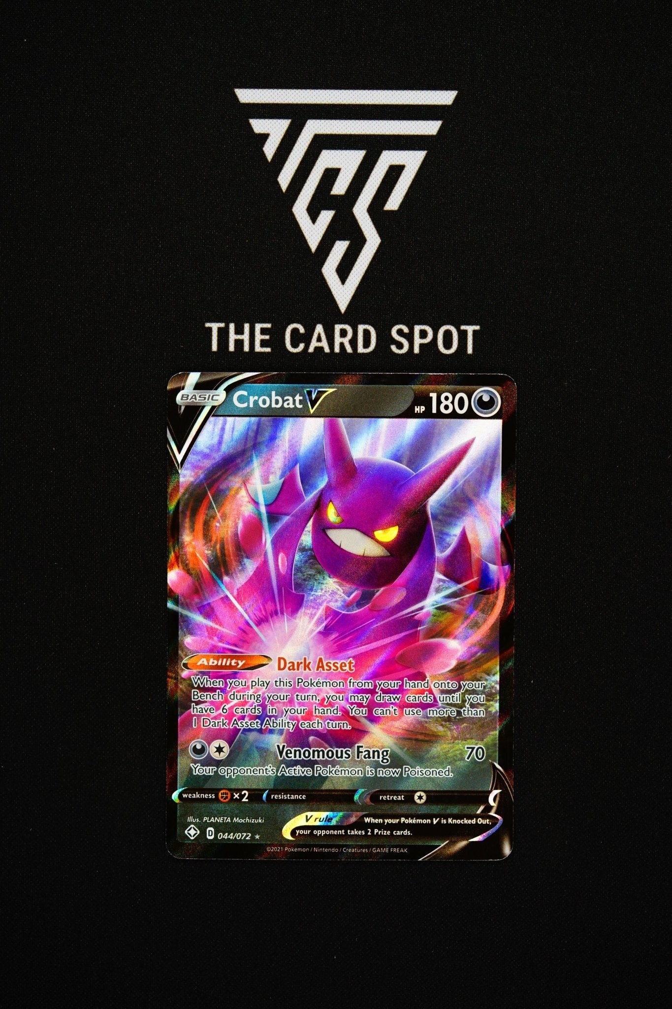 044/072 Crobat V - Pokemon TCG - THE CARD SPOT PTY LTD.
