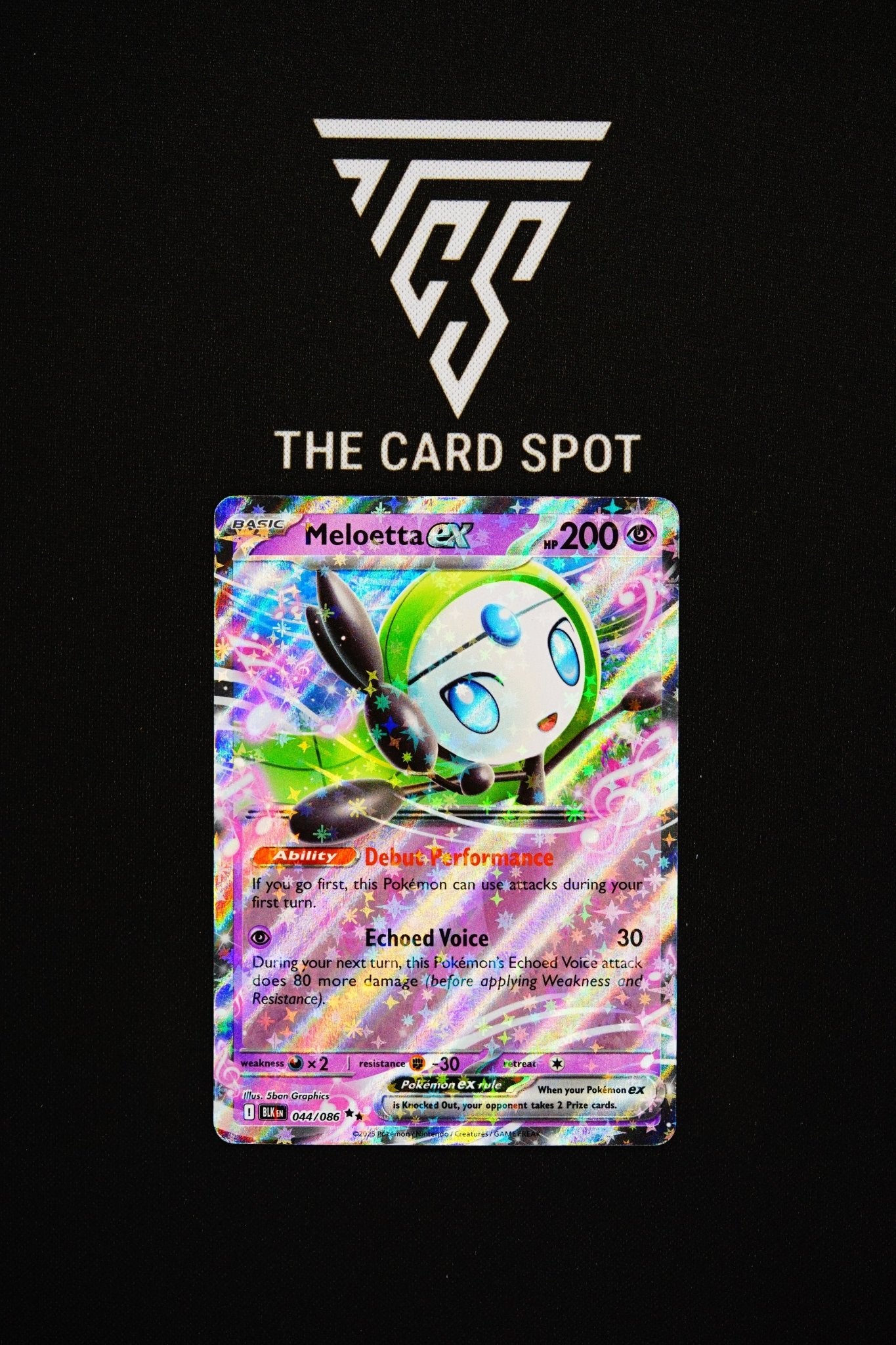 044/086 Meloetta Ex - Pokemon TCG - THE CARD SPOT PTY LTD.