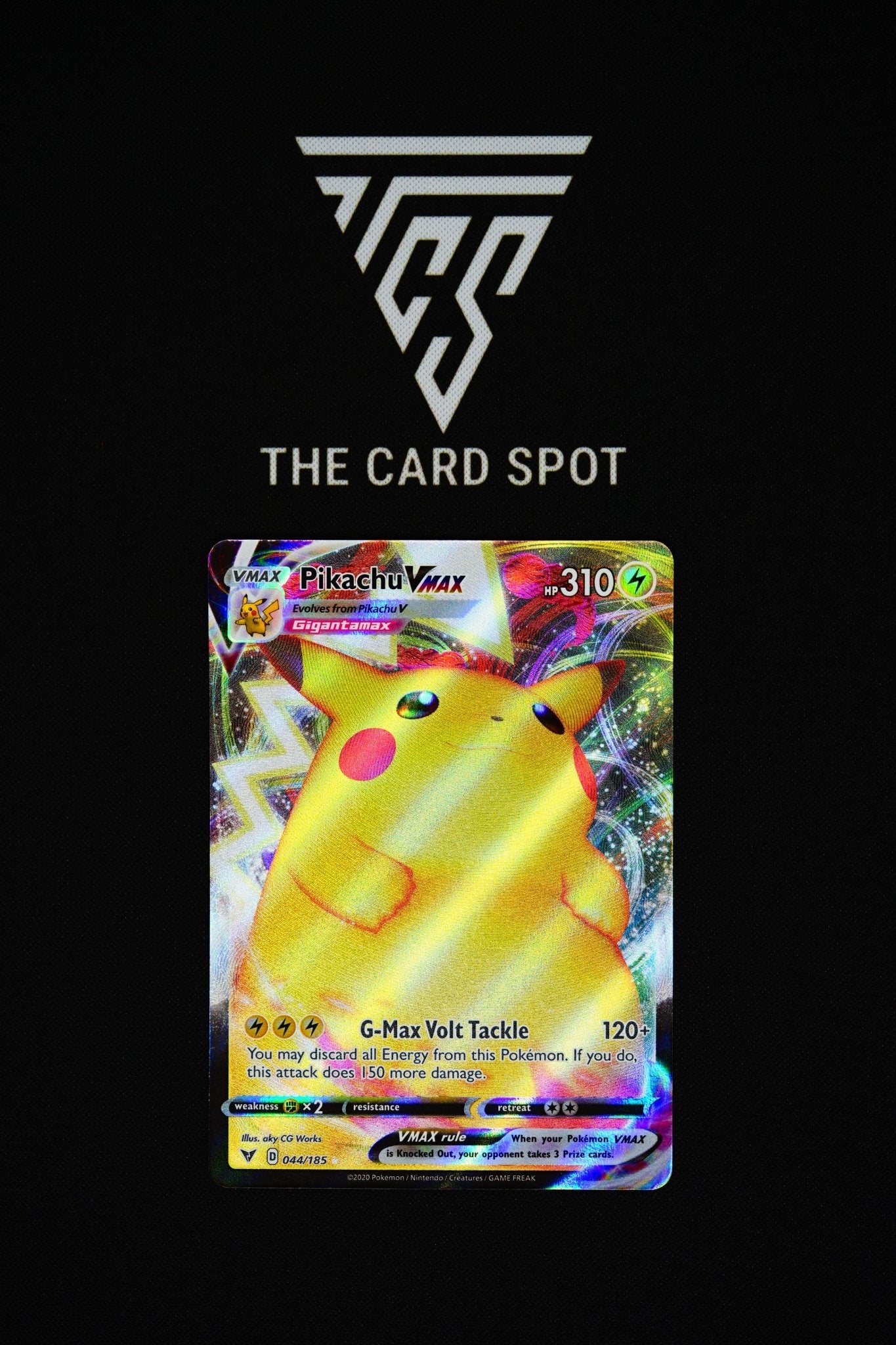 044/185 - Pikachu VMAX - Pokemon TCG - THE CARD SPOT PTY LTD.